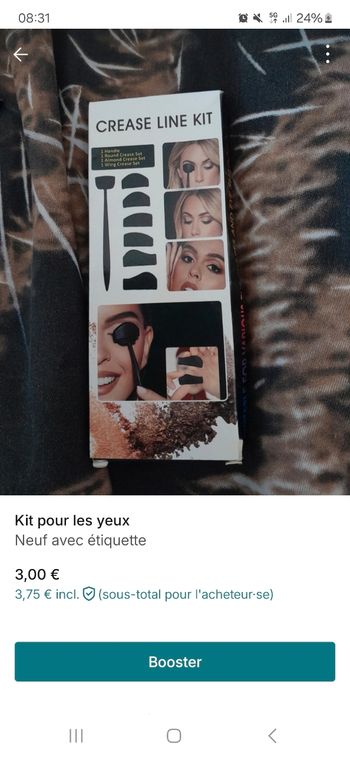 Kit pour les yeux