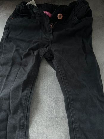 Jean slim noir fille