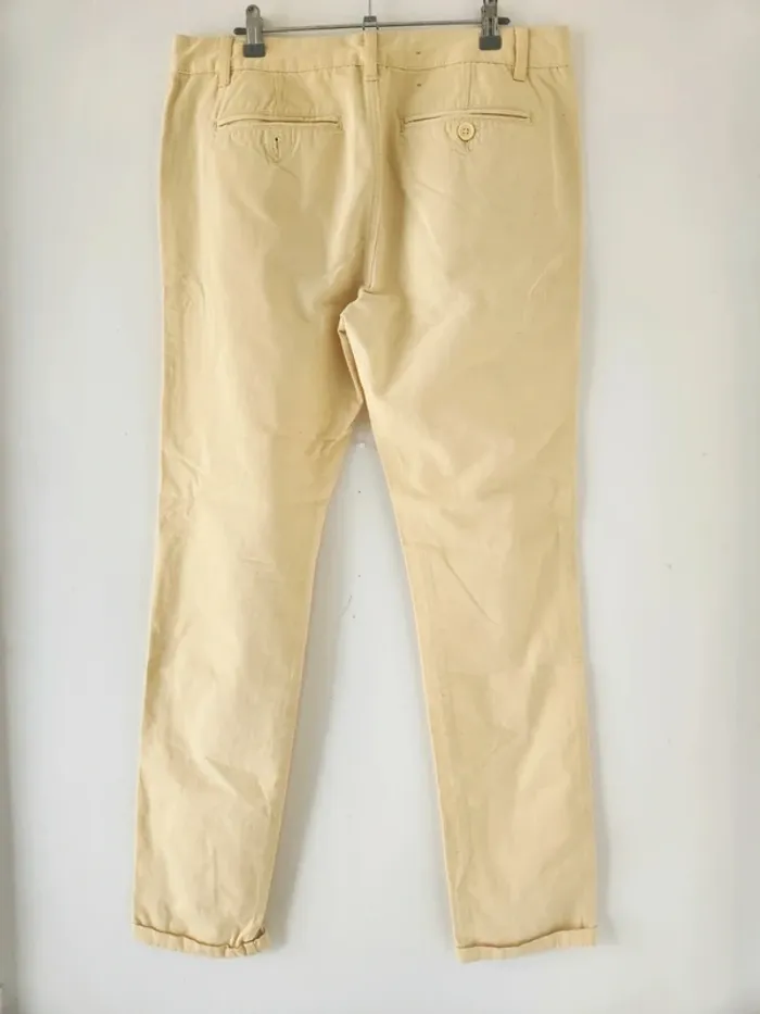 Pantalon beige homme OWK Casual Collection - Taille 42 (XL) - photo numéro 2