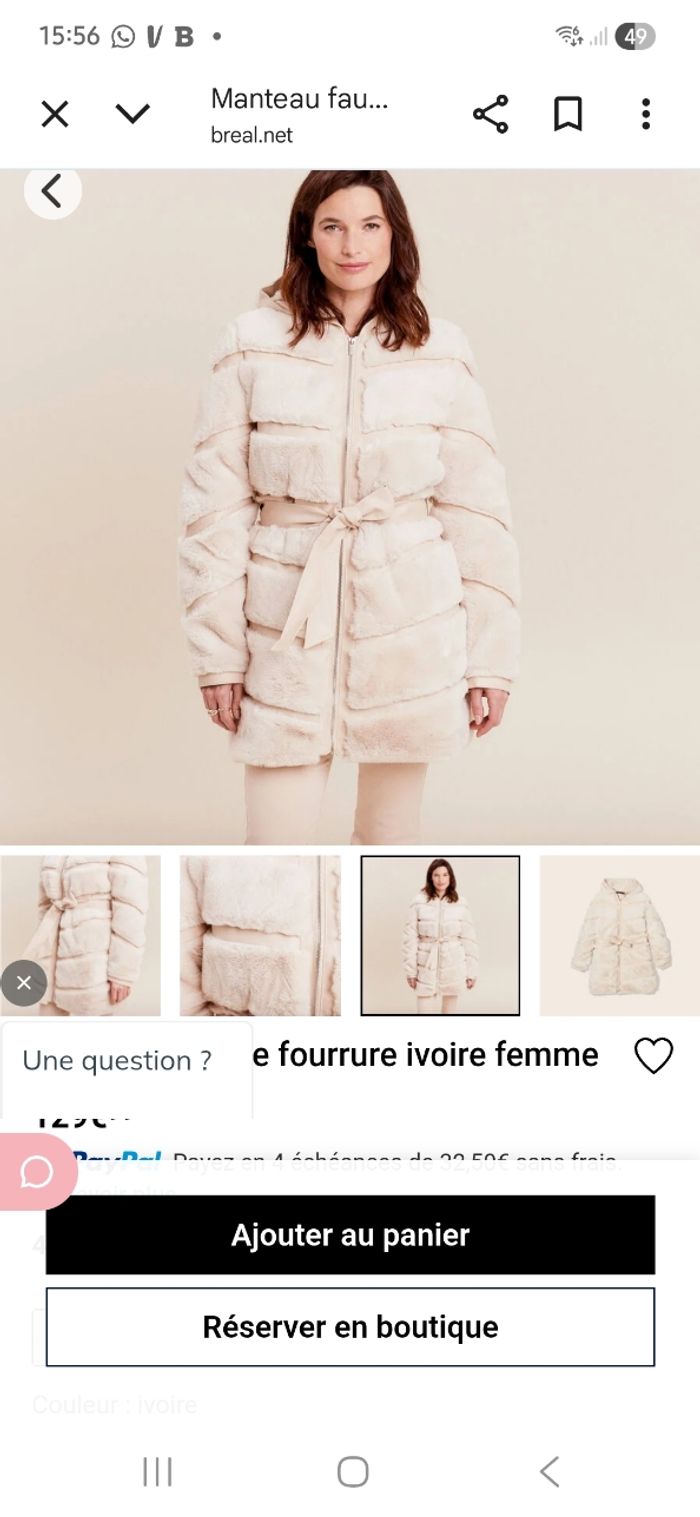 Manteau breal - photo numéro 3