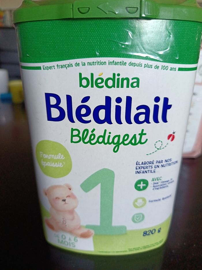 Lait bledilait 1er âge formule épaissie 1er age