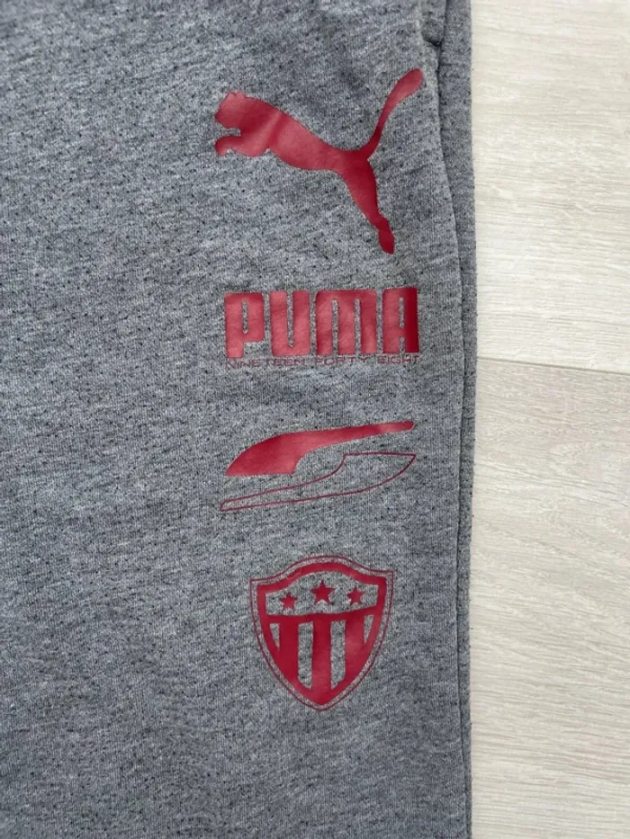 Cotton Jogging pants Puma grey 18-20yo = Mens S - photo numéro 4
