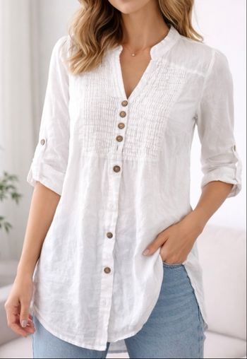 Chemise blanche promis