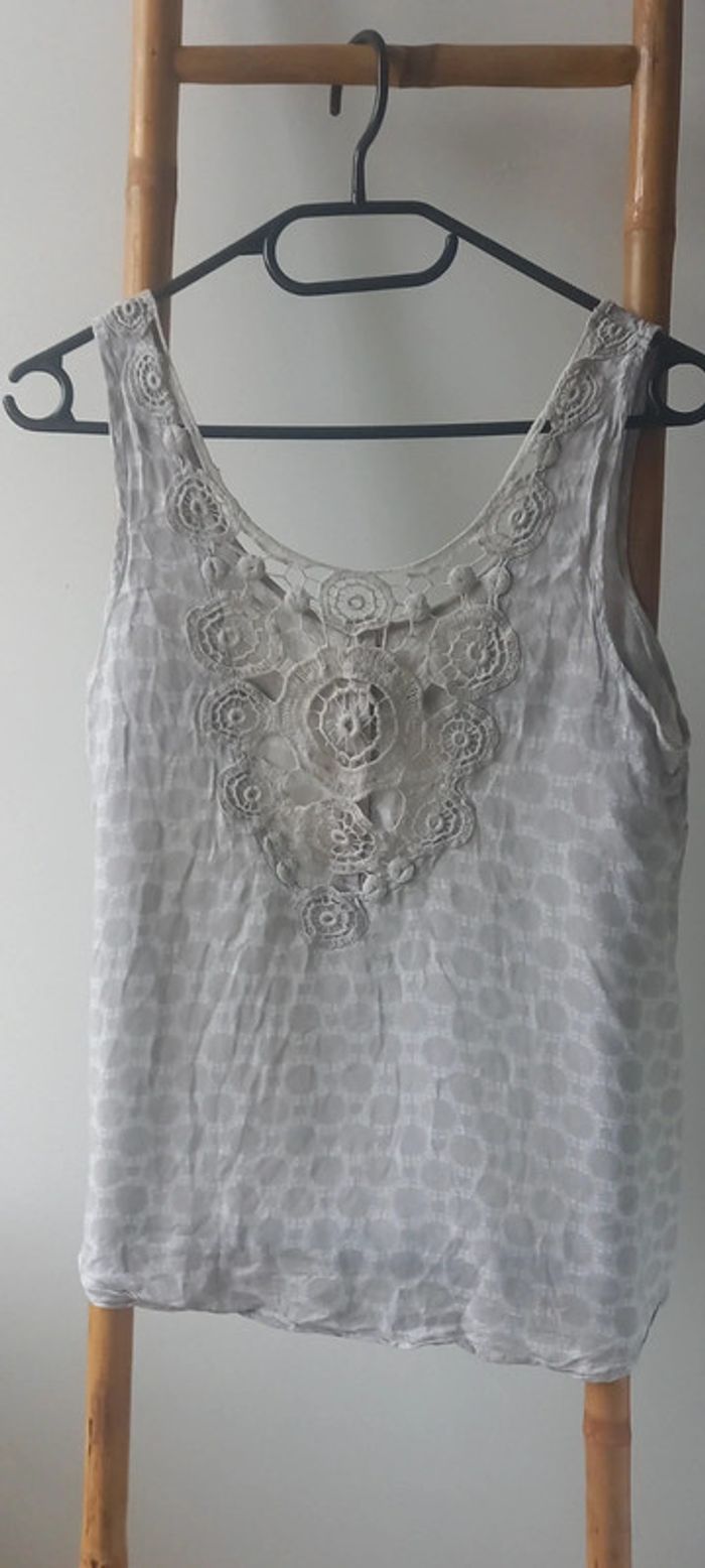 Top dos macramé - photo numéro 2