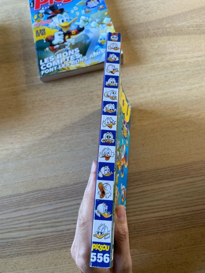 Lot de 2 grand Picsou Magazine Disney - photo numéro 4