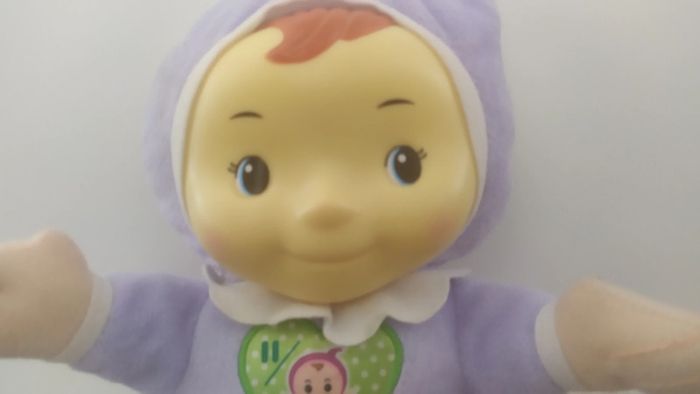 poupée doudou veilleuse '' louison mon  lumi poupon '' v tech - photo numéro 3