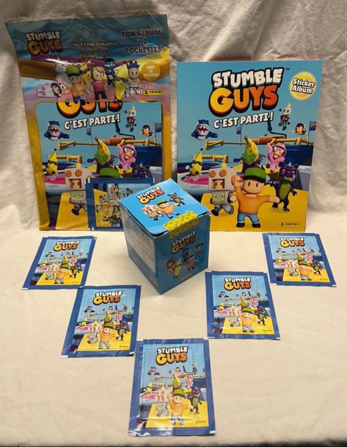 Kit panini stickers Stumble Guys Neuf scellé