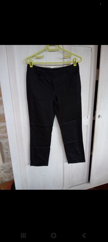 Pantalon ajusté noir 
