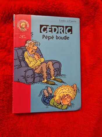 Livre cedric pépé boude