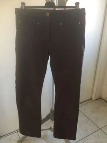 Jean velours marron EP 42