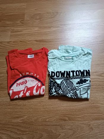 Lot de 2 tee shirts Tape à l'oeil 6 ans