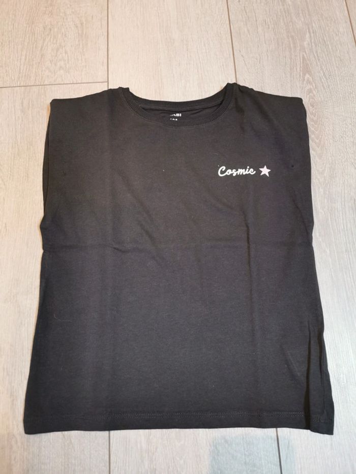 Tee shirt noir Kiabi