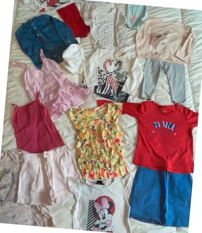 Vends lot de vêtements fille 3 ans été 36 mois