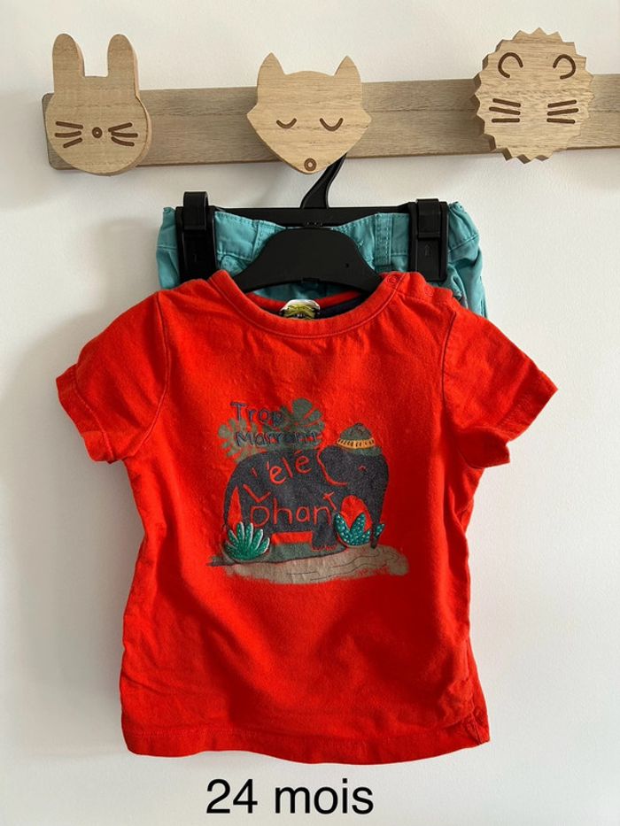 Ensemble t-shirt et short