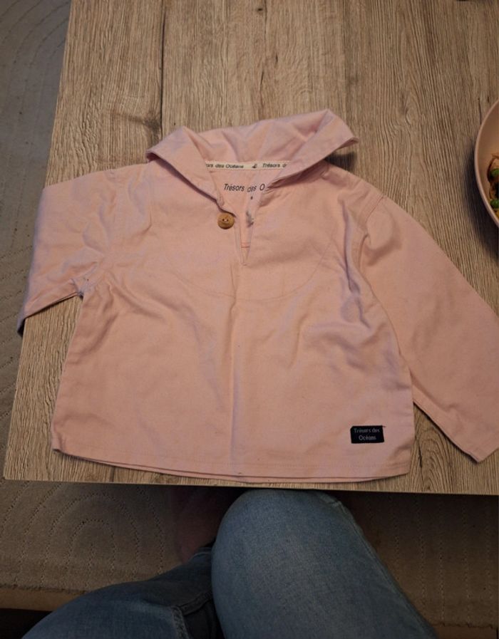 Chemise Trésor des océans 12mois