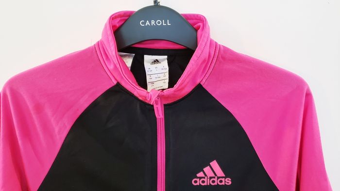 Adidas Original - Sweat de sport pour fille rose fluo, taille 13 - 14 ans - photo numéro 4