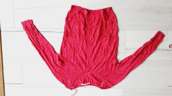 Vêtement femme gilet rose Camaïeu taille 1