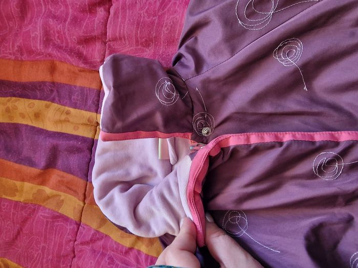 Joli manteau légèrement doublé tout doux - photo numéro 7