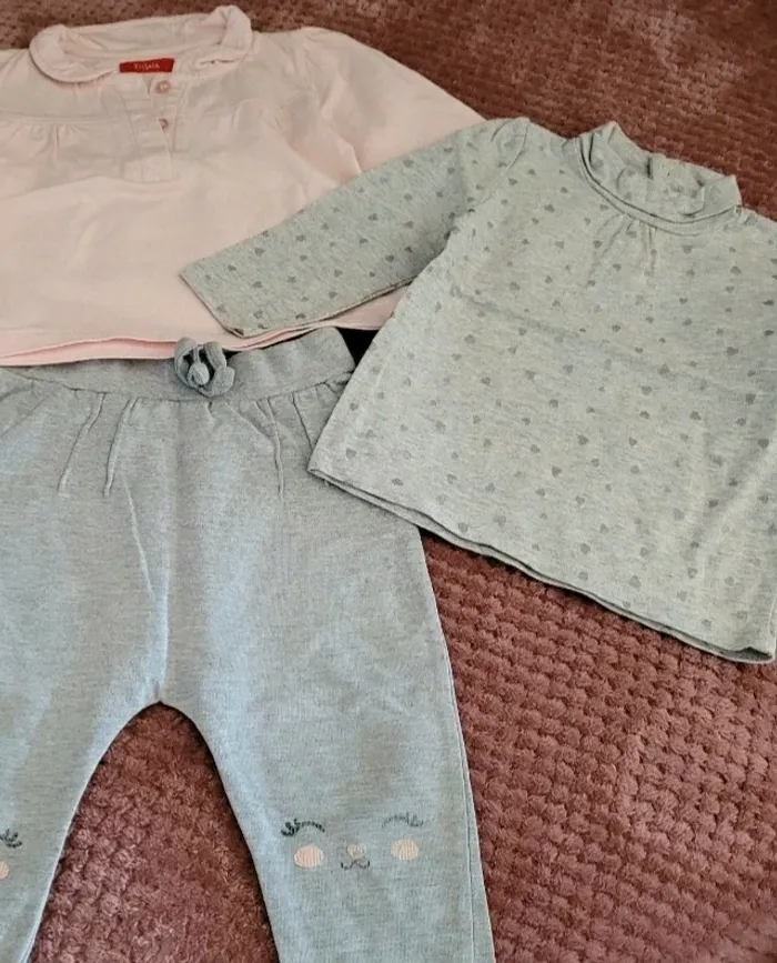 Lot de 3 pièces 12mois