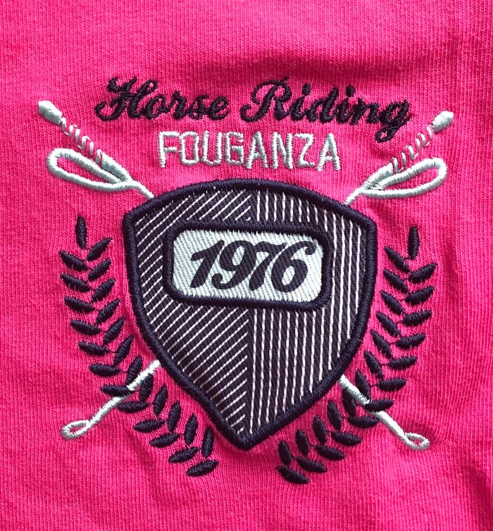 Polo équitation rose Fouganza - photo numéro 2