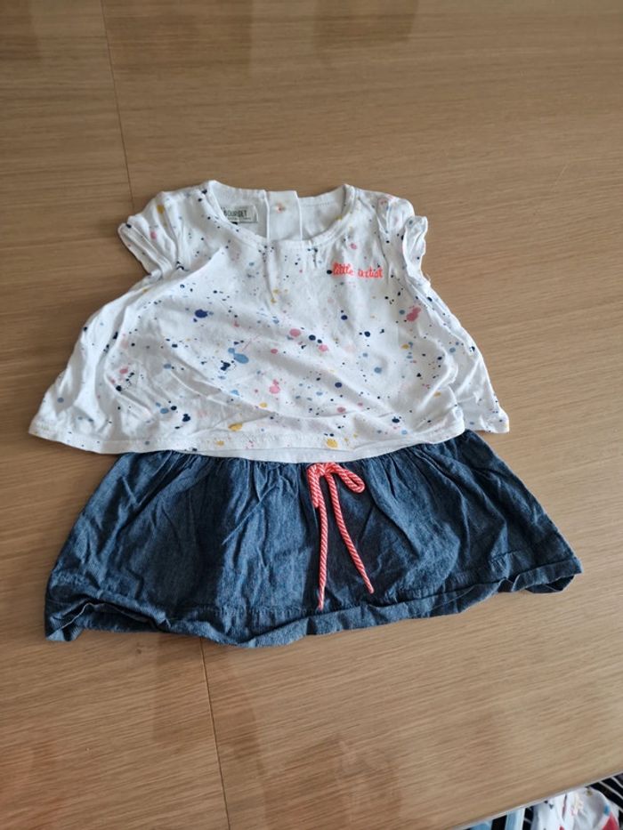 Robe tunique jean bourget