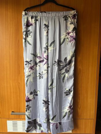 Pantalon fluide motif floral S