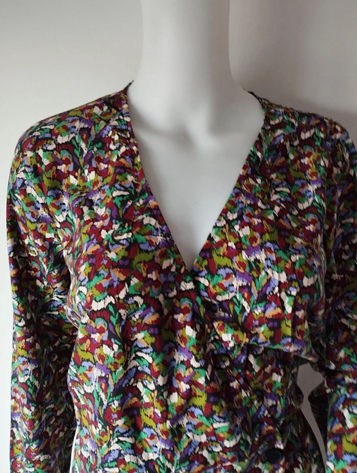 Robe bohème cache cœur taille 42 - photo numéro 2