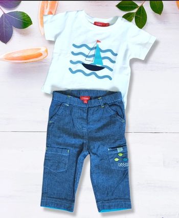 Pantalon en jean Tissaia