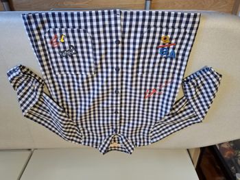 Jolie blouse/tablier d'écolier/de peinture mixte 2/3 ans DPAM comme neuve