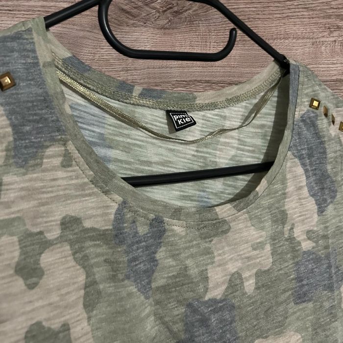 T-shirt camouflage Pimkie - 38/M - photo numéro 2