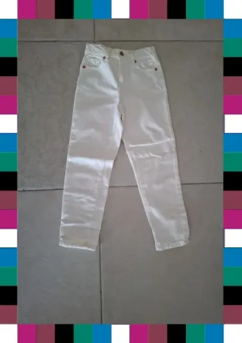 Jean's blanc 10 ans
