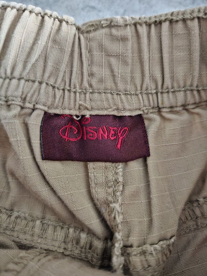 Bermuda cargo garçon - Taille 6 ans (114cm) - Disney Le Roi Lion - Beige feldspath - photo numéro 2