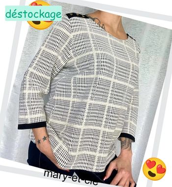 Haut manches 3/4 gdm taille XL