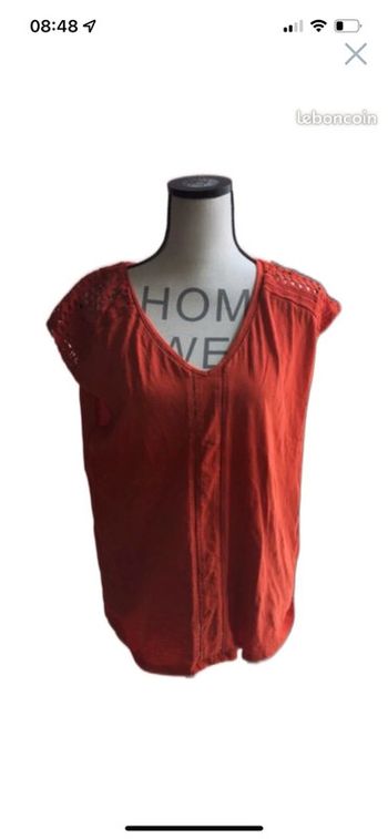 Top/haut camaïeu taille42