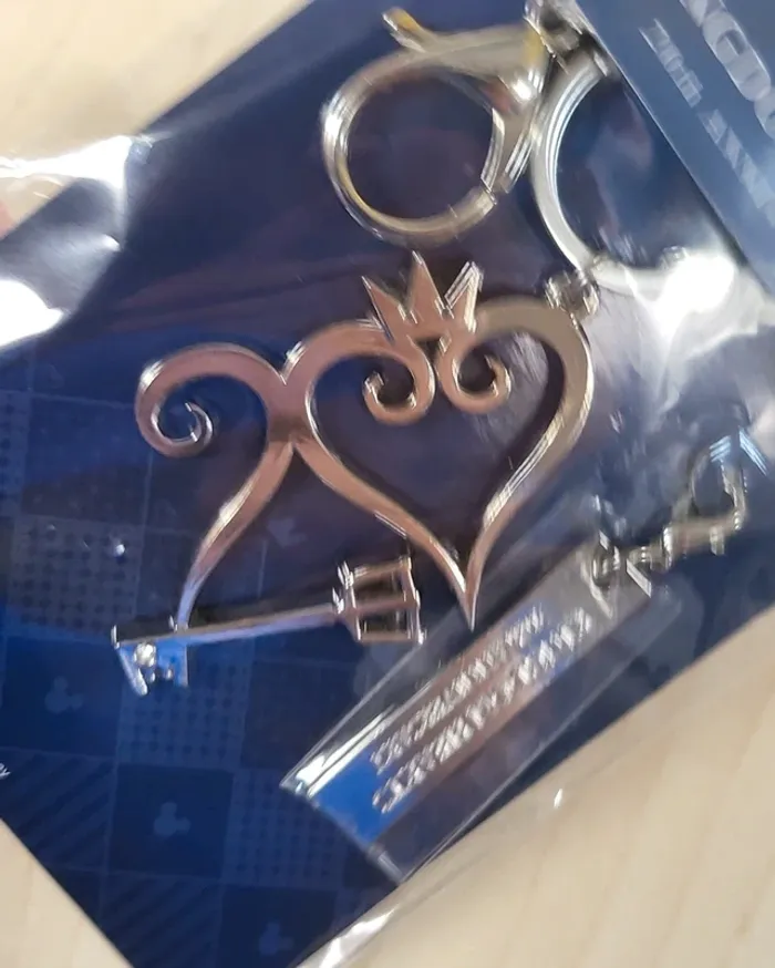 Set porte-clefs + strap Kingdom Hearts 20th anniversary - photo numéro 2