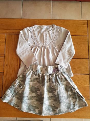 Jupe + tee-shirt