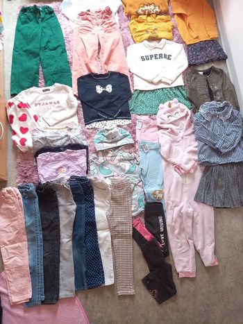 Lot vetement fille entre 1 et 4€ l article