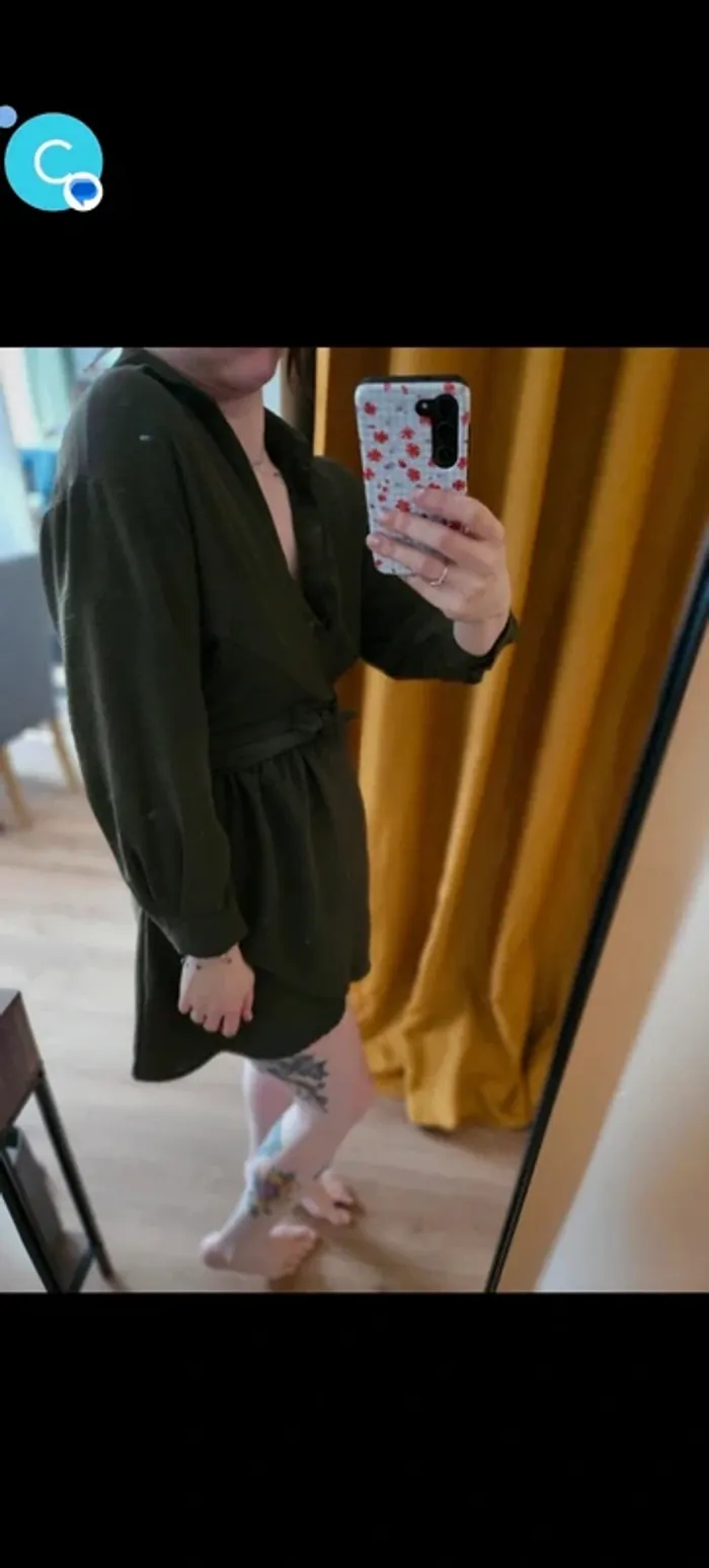 Robe kaki a nouer - photo numéro 8