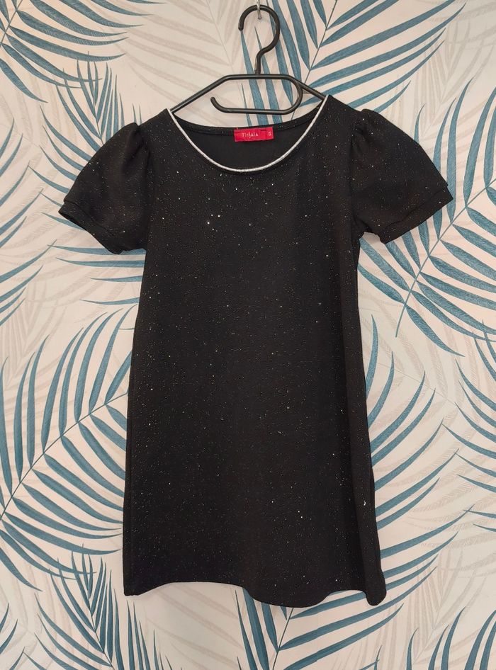 🌸 Robe pailletée avec collant - Tissaìa - 6 ans 🌸 - photo numéro 4