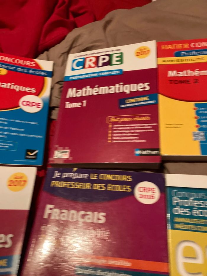 Lot 7 livres CRPE - photo numéro 6