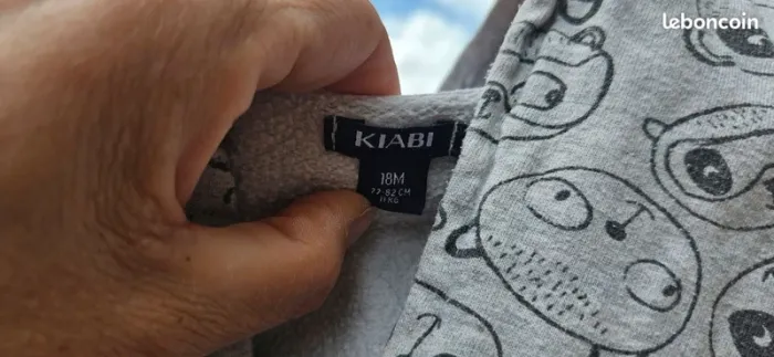 Gilet à capuche kiabi - photo numéro 4