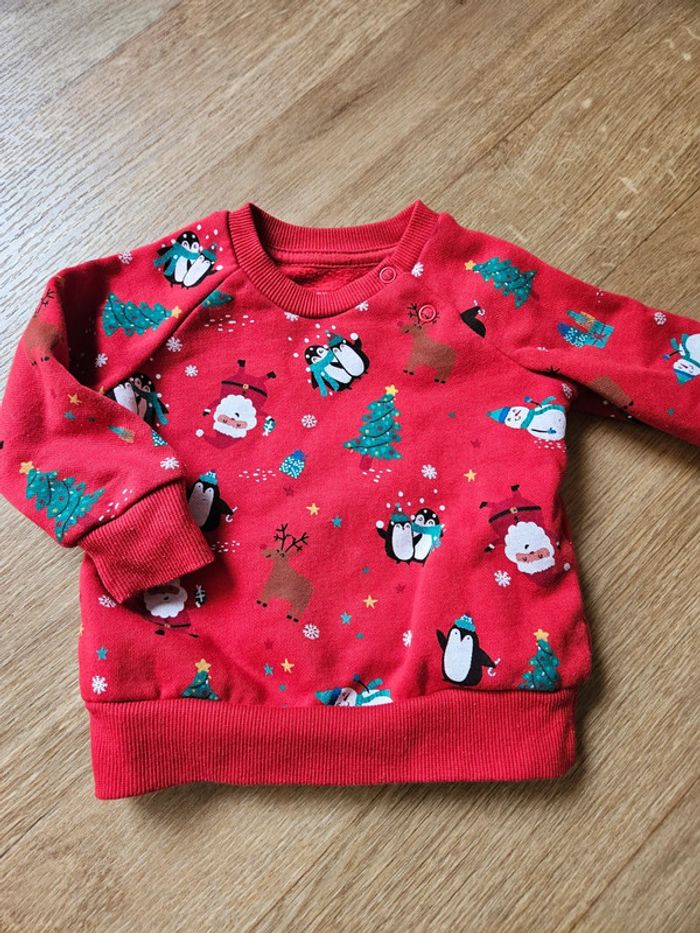 Sweat Noël 3/6 mois Primark - photo numéro 4