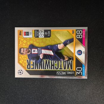 Carte Match Attax : Lionel Messi - PSG