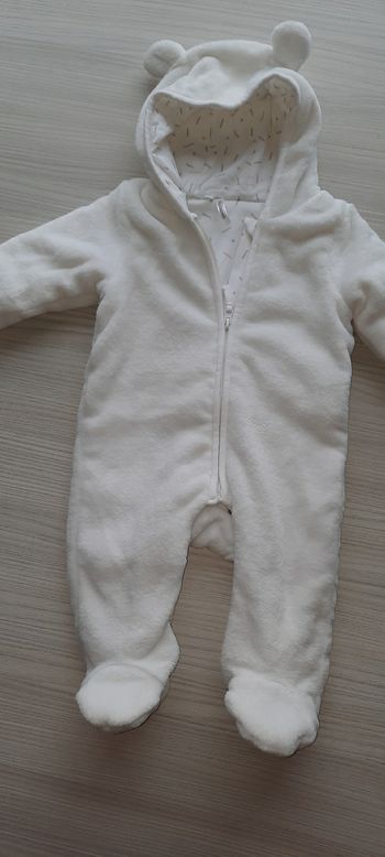 Combinaison hiver blanche