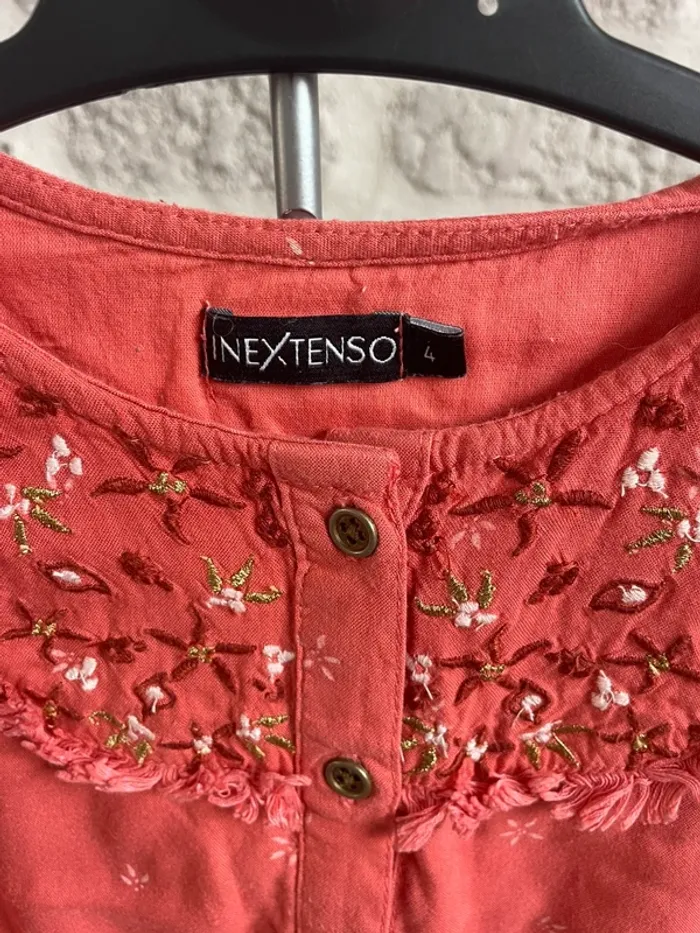 Robe fille mi saison manches longues 4 ans - photo numéro 2