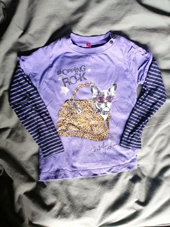 T-shirt à manches longues tissaia 4ans