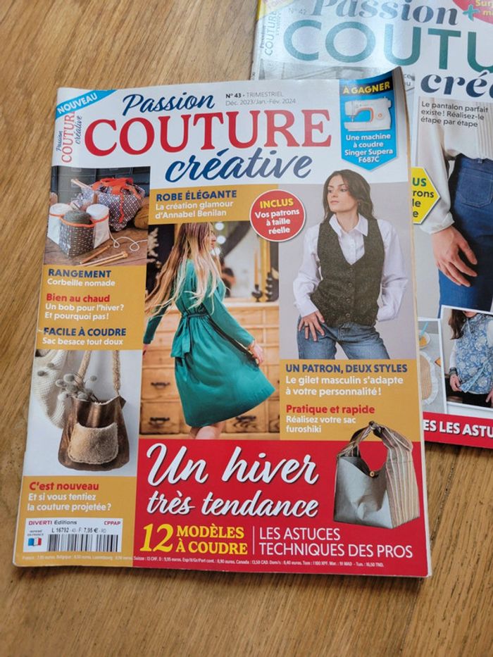 Lot de magazines couture - photo numéro 3