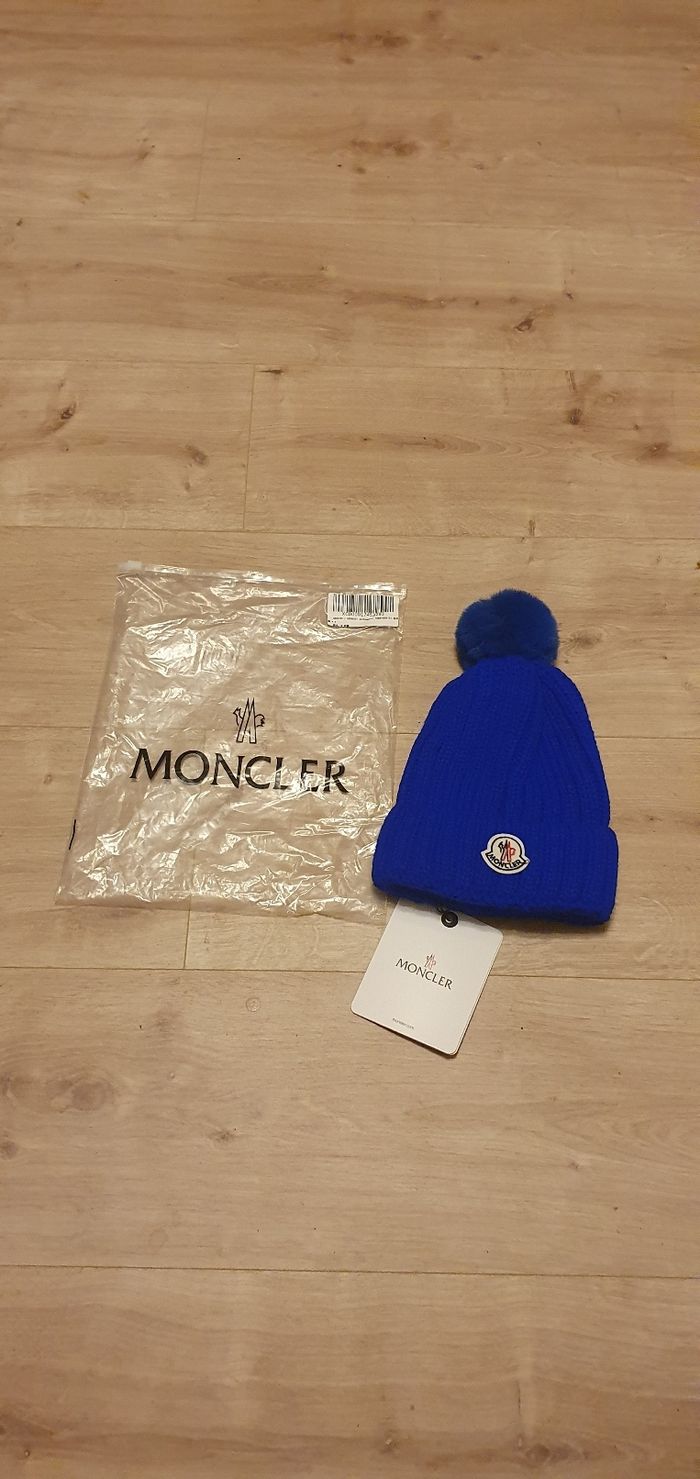 Bonnets moncler bleu - photo numéro 2