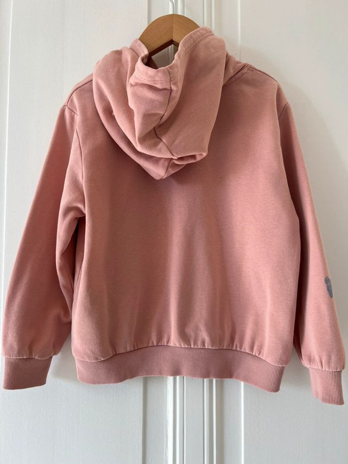 Sweat H&M rose saumon Minnie 5-6 ans - photo numéro 6