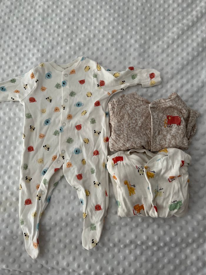 Lot pyjama 3 mois